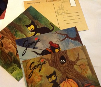 Les cartes postales Georgie sont de vrais  objets de collection
